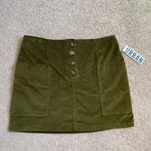 Urban Outfitters Green Skirt